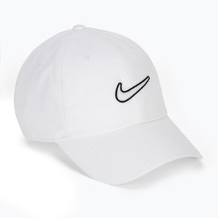 Șapcă Nike Club Unstructured Swoosh white/white