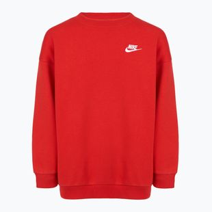 Hanorac pentru copii Nike Sportswear Club Fleece university red/white