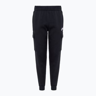 Pantaloni pentru copii Nike Sportswear Club Fleece black/black/white