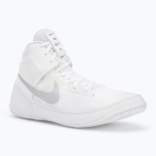Încălțăminte de wrestling Nike Fury white/metallic silver