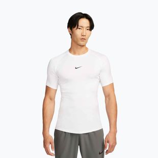 Tricou de antrenament pentru bărbați Nike Pro Dri-Fit Tight Fitness white/black