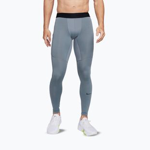 Colanți pentru bărbați Nike Pro Warm smoke grey/black