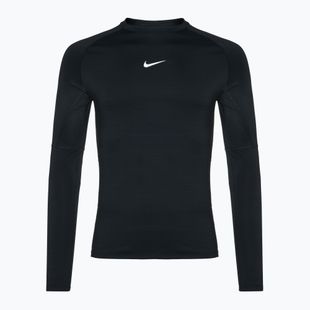 Bărbați de formare longsleeve Nike Pro Warm LS negru / alb