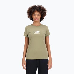 Tricou pentru femei New Balance Essentials Cotton Jersey green