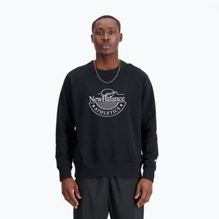 Bluză pentru bărbați New Balance Athletics Graphic Crew black