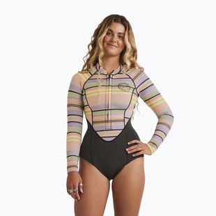 Costum de înot pentru femei Billabong 2/2 mm Salty Dayz Natural Spring Black Multi