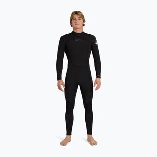 Costum de înot pentru bărbați Quiksilver Prologue+ 3/2 mm Back Zip Flatlock black
