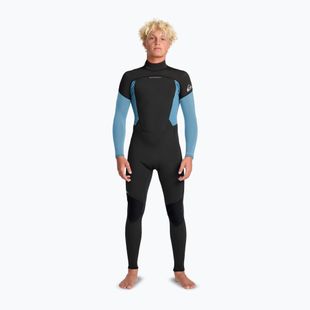 Costum de înot pentru bărbați Quiksilver Prologue+ 4/3 mm Back Zip GBS cloud blue
