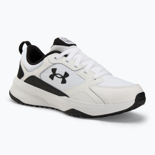 Încălțăminte de antrenament pentru bărbați Under Armour Charged Edge white/white/black