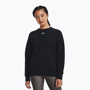 Bluză pentru femei Under Armour Rival Fleece Crew black/white