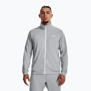 Bluză pentru bărbați Under Armour Sportstyle Tricot mod gray/white