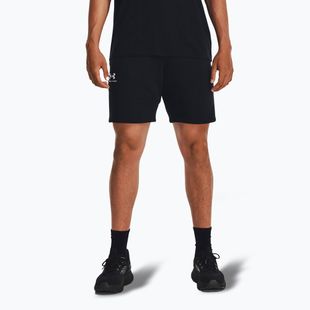 Pantaloni scurți pentru bărbați Under Armour Icon Fleece black/white