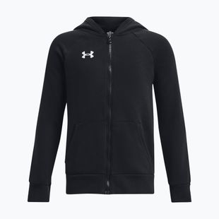 Bluză pentru copii Under Armour Rival Fleece FZ Hoodie black