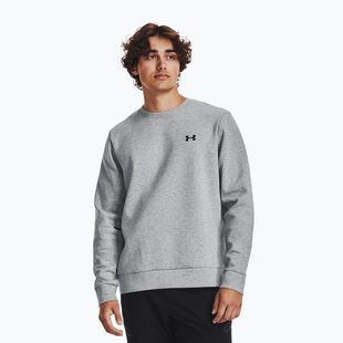 Bluză pentru bărbați Under Armour Unstoppable Fleece Crew mod gray/black