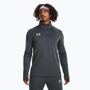 Bluză de fotbal pentru bărbați Under Armour Challenger Midlayer castlerock / white