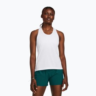 Tank top de alergare pentru femei Under Armour Launch Singlet white/reflective