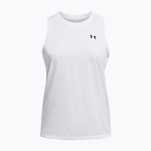 Tricou de antrenament pentru femei Under Armour Tech Tank Solid white/black