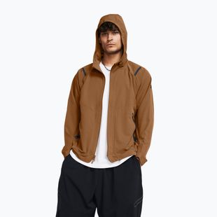 Jachetă de antrenament pentru bărbaț Under Armour Unstoppable tundra/black