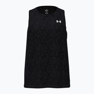 Tricou de antrenament pentru femei Under Armour Tech Tank Twist black/white