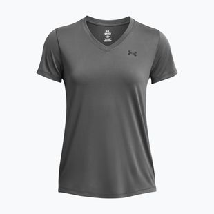 Tricou de antrenament pentru femei Under Armour Tech SSV Solid castlerock/black