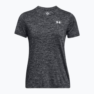 Tricou de antrenament pentru femei Under Armour Tech C-Twist black/white