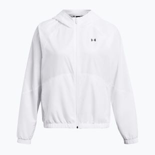 Geacă de antrenament pentru femei Under Armour Sport Windbreaker white/black