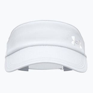 Șapcă de alergare pentru femei Under Armour Launch white/black/distant gray