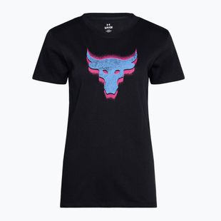 Tricou de antrenament pentru femei Under Armour Project Underground Core T black/viral blue