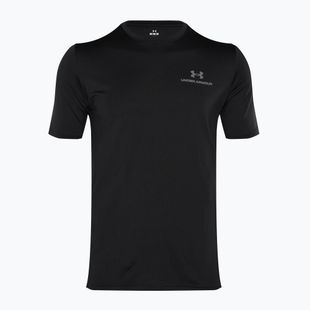 Tricou de antrenament pentru bărbați Under Armour Rush Energy black/black