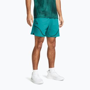 Pantaloni scurți pentru bărbați Under Armour UA Vanish Woven 6in Graphic circuit teal/hydro teal/hydro teal