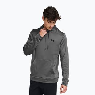 Bluză pentru bărbați Under Armour Armour Fleece Hoodie castlerock/black