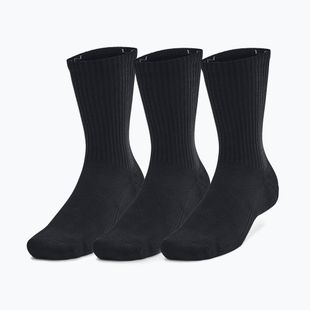 Șosete Under Armour Training Cotton Crew 3 pary black/black/white