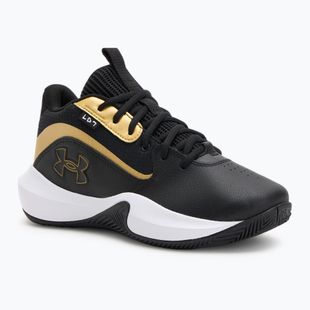 Încălțăminte de baschet Under Armour Lockdown 7 black/black/metallic gold