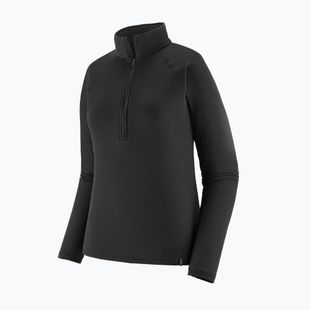 Bluză termoactivă pentru femei Patagonia Capilene Termal Weight Zip Neck black