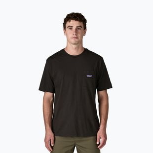 Tricou pentru bărbați Patagonia Daily Pocket Tee black