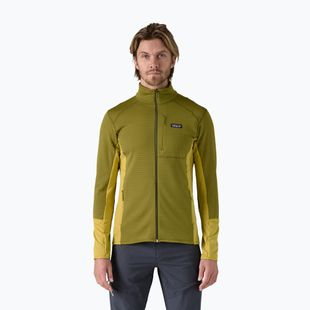 Bluză pentru bărbați Patagonia R1 Hybrid graze green