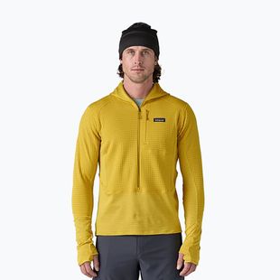 Geacă softshell pentru bărbați Patagonia R1 Hybrid Pullover Hoody bundle green