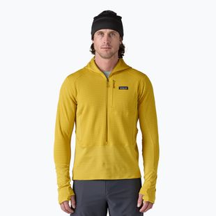 Geacă softshell pentru bărbați Patagonia R1 Hybrid Pullover Hoody bundle green