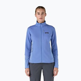 Geacă softshell pentru femei  Patagonia R1 Hybrid abundant blue