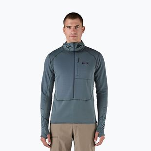 Geacă softshell pentru bărbați  Patagonia R1 Hybrid Pullover Hoody utility blue