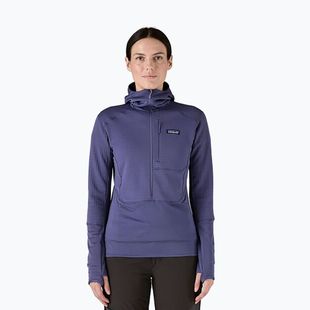 Geacă softshell pentru femei Patagonia R1 Hybrid Pullover Hoody solstice purple