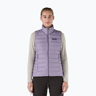 Vestă pentru femei Patagonia Down Sweater concrete purple