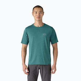 Tricou pentru bărbați  Patagonia Cap Cool Daily Graphic Shirt strataspire/wetland blue x-dye
