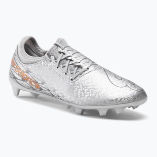 Cizme de fotbal pentru copii New Balance Furon V7 Dispatch FG Jr argint
