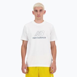 Tricou pentru bărbați New Balance Graphic V Flying white