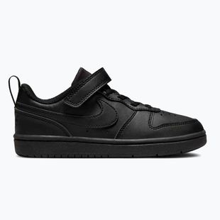 Încălțăminte pentru copii Nike Court Borough Low Recraft black/black/black