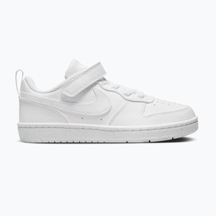 Încălțăminte pentru copii Nike Court Borough Low Recraft white/white/white