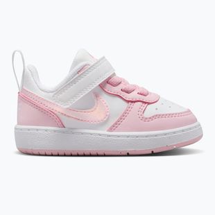 Încălțăminte pentru copii Nike Court Borough Low Recraft white/pink foam