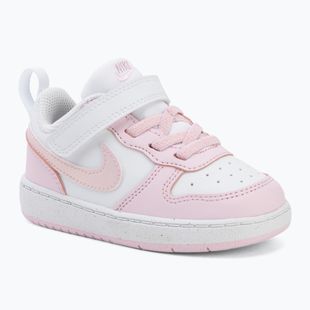 Încălțăminte pentru copii Nike Court Borough Low Recraft white/pink foam