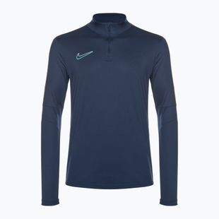 Longsleeve de fotbal pentru bărbați Nike Academy Dri-Fit 1/2-Zip midnight navy/black/midnight navy/hyper turquoise